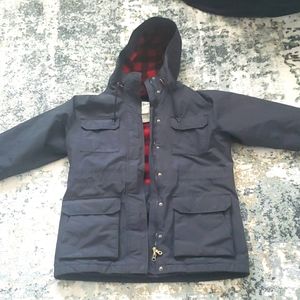 LL Bean Fleece Lined Coat.